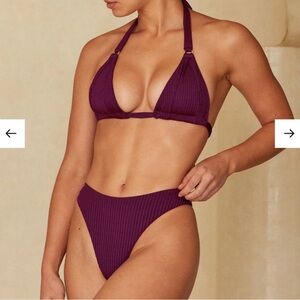 Monday Swimwear Byron Bottom Eggplant